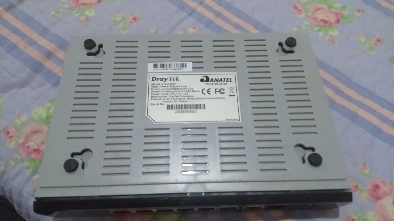 Roteador Draytek - Vigor 2927 - 5 Portas Gigabit LAN - Dual Wan Usado  - Foto 3