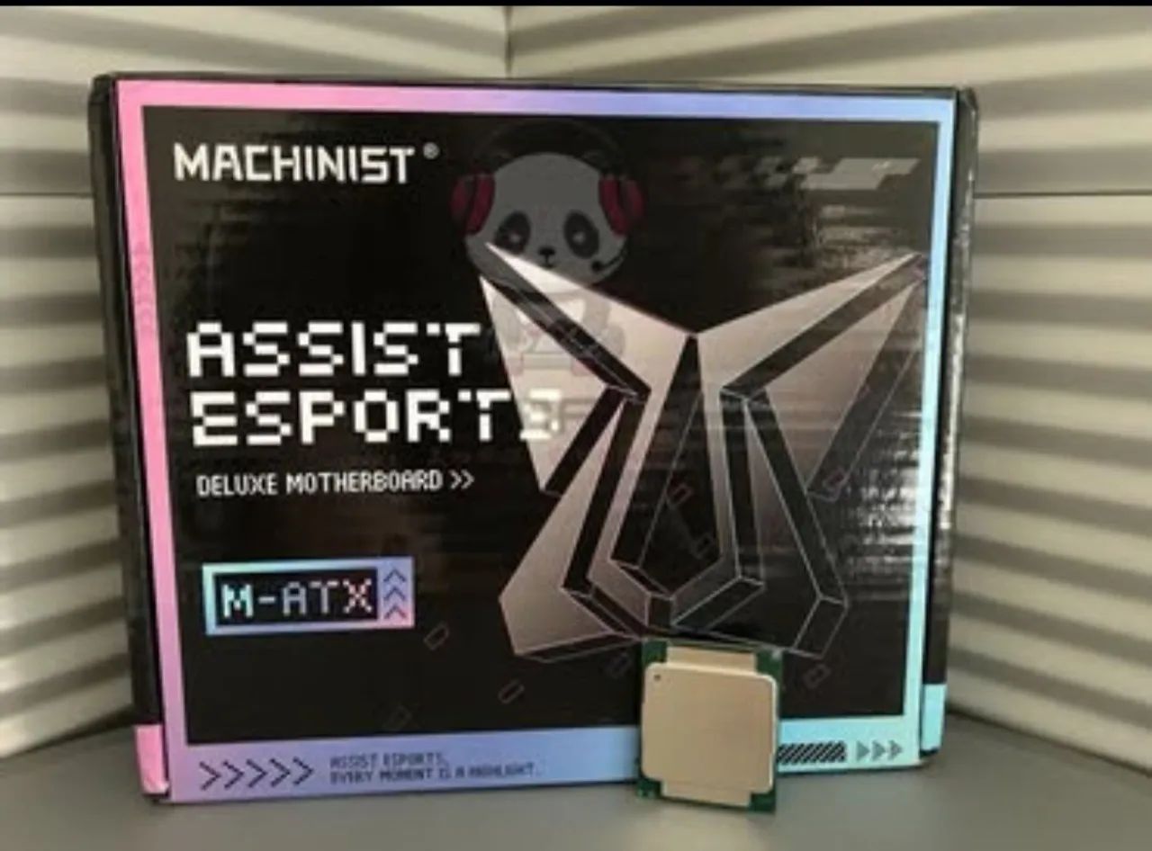 Kit Xeon Machinist X99 PR9 + 2667 V4 - Novos