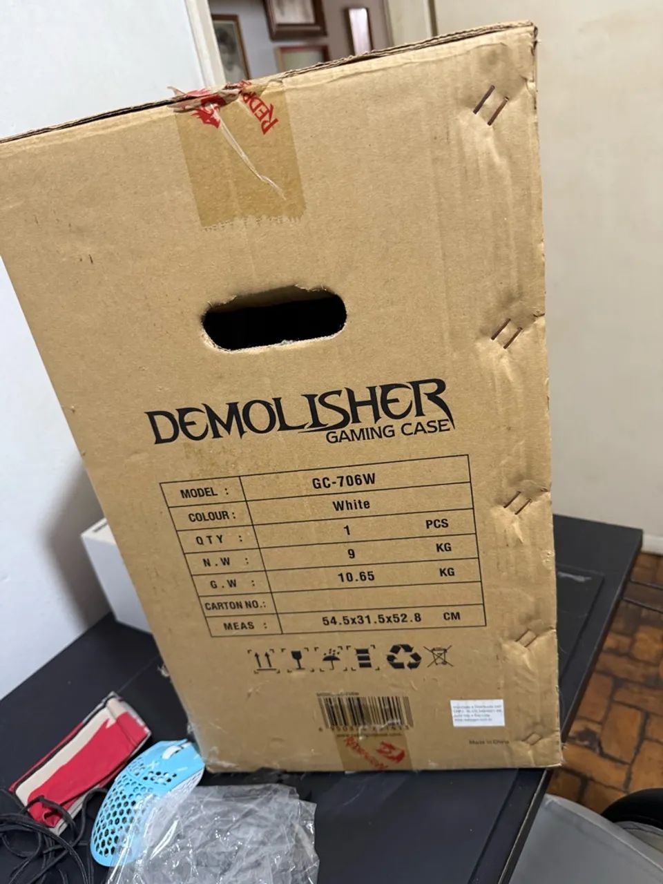 Gabinete Gamer Redragon Demolisher + fan nzxt + fan Lian li - Foto 4