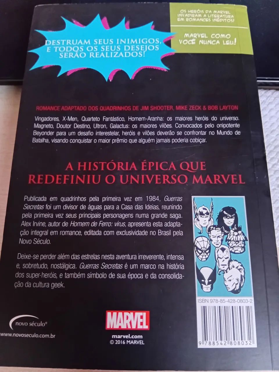 Livro Guerras Secretas - Marvel - Foto 2
