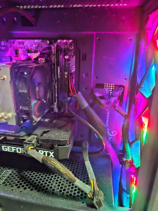 Computador Gamer Ryzen 5 5600G, Geforce RTX 3050 8GB 16gb ram - Foto 3