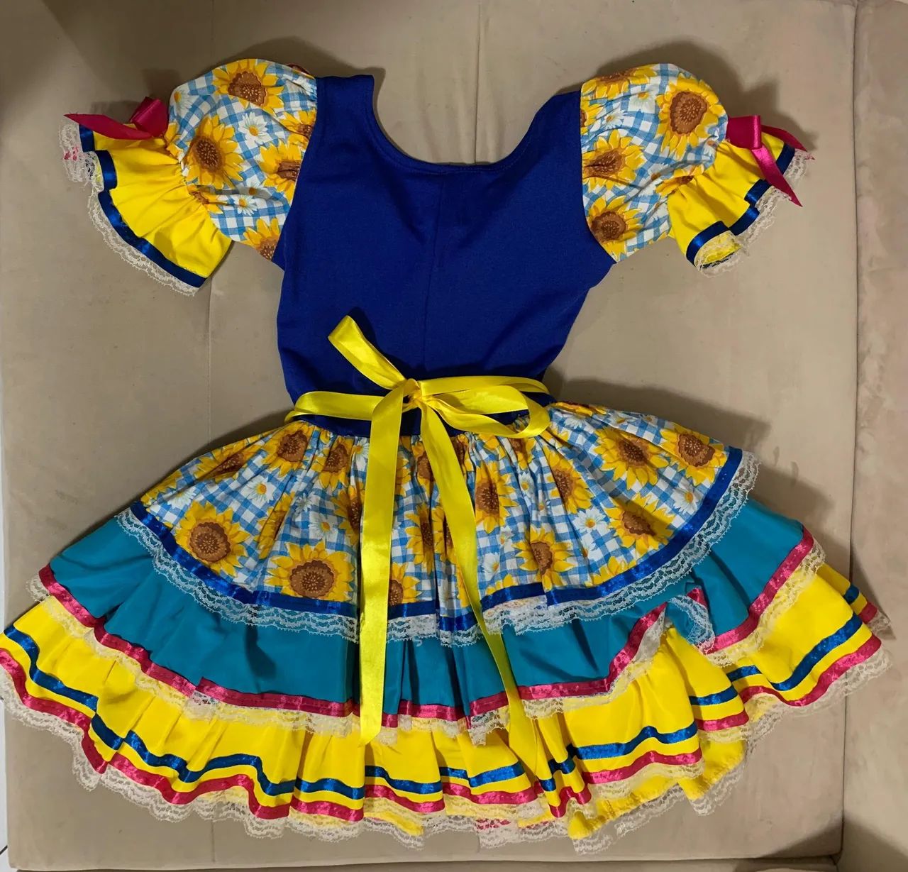 Vestido Infantil Festa Junina - Foto 2