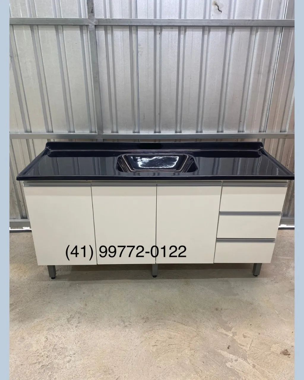 Pia 1.60 - Balcão e Tampo - Entregamos 