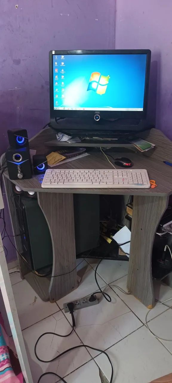 Computador Completo com Monitor AOC 