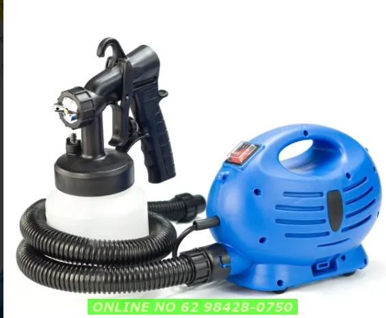 Pistola Pintura Pulverizadora Compressor De Tinta 650w 800ml - Foto 2