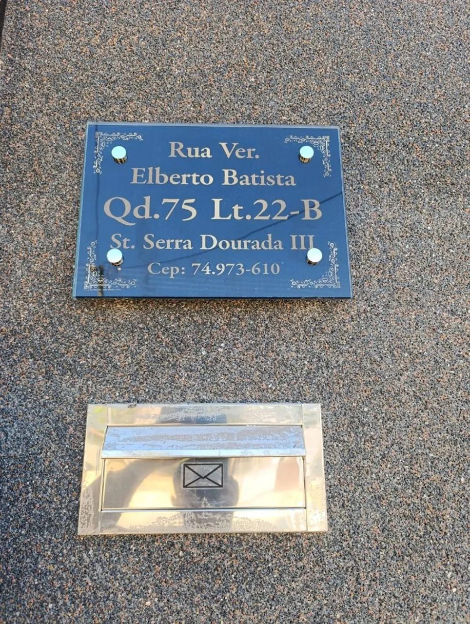 Placa de endereço vidro - Foto 4
