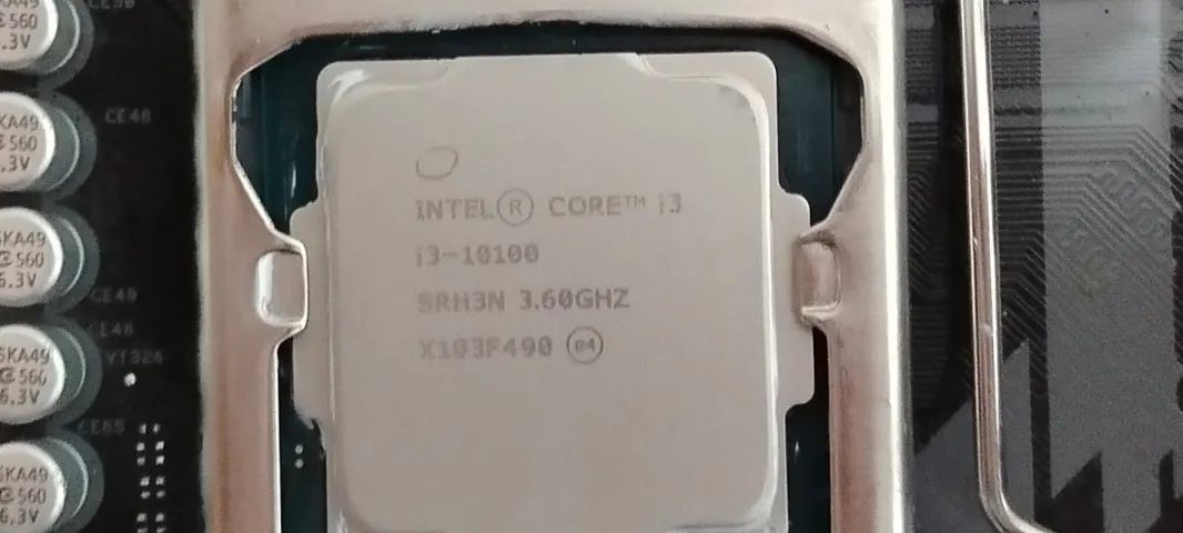 Kit H510m asrock + i3-10100 + Cooler - Foto 3