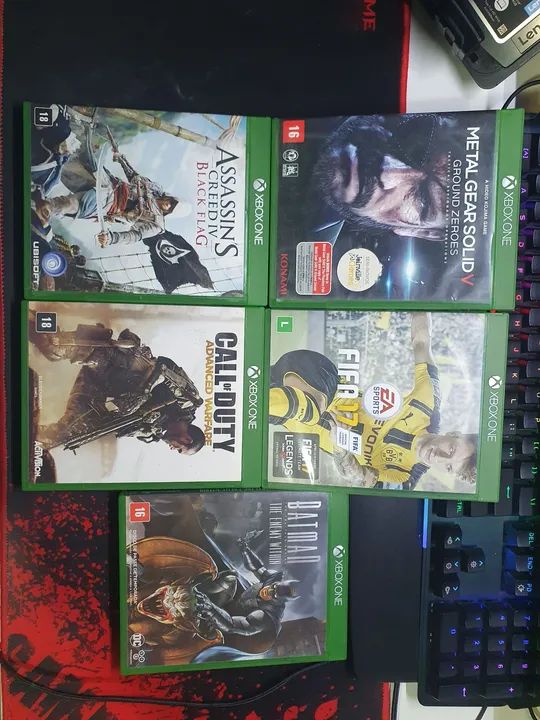 Lote de jogos Xbox One - Diversos títulos!