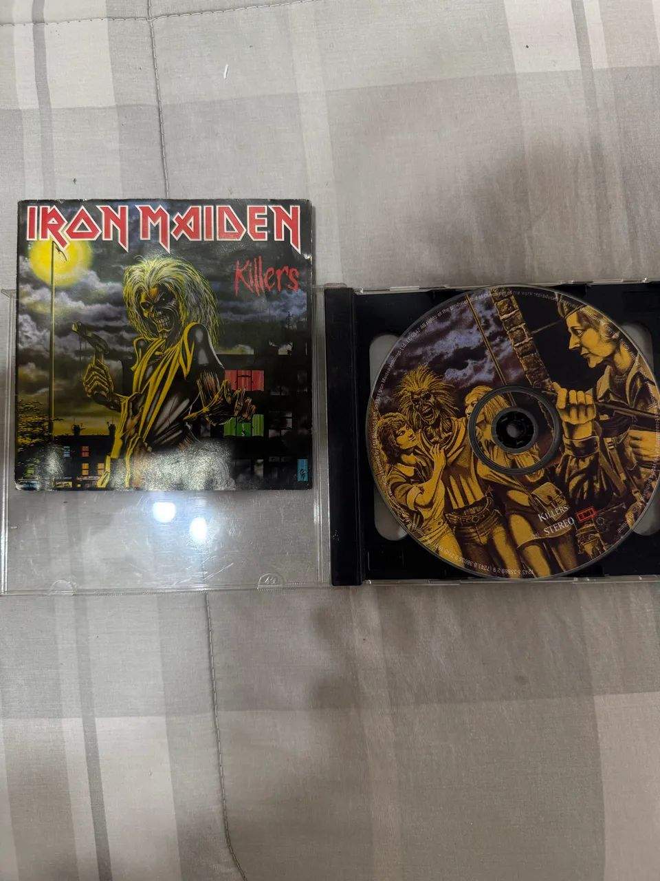 Cd iron maiden importado killers duplo raridade - Foto 4
