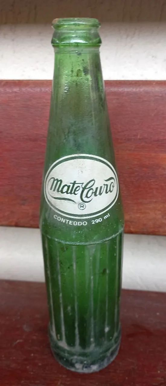 Matte Leather Soda Bottle, Antique Vintage Ornament, Decoration, Prop, Rarity, Rare64750969804545121