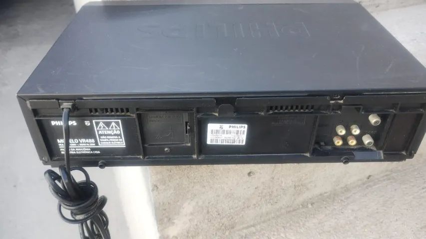 SUCATA VÍDEO CASSETE PHILIPS VR488 PARA PEÇAS - Foto 6