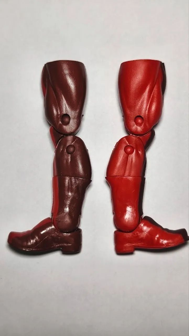 Marvel Legends 2 pernas p/ boneco Legends - perna direita e perna esquerda ideal p/ custom