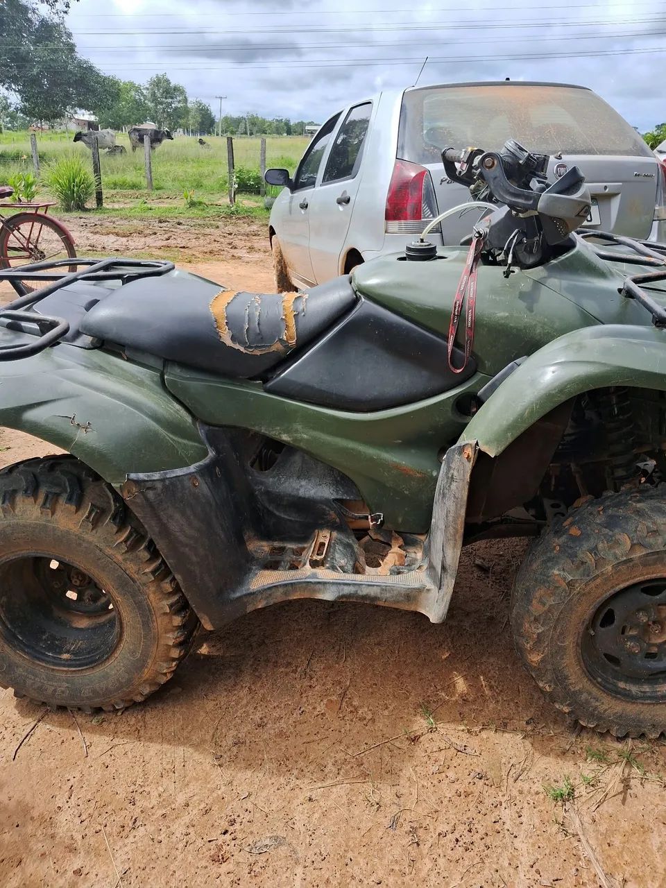 Vendo quadriciclo 420cc 4x4 15.000,00  *  - Foto 4