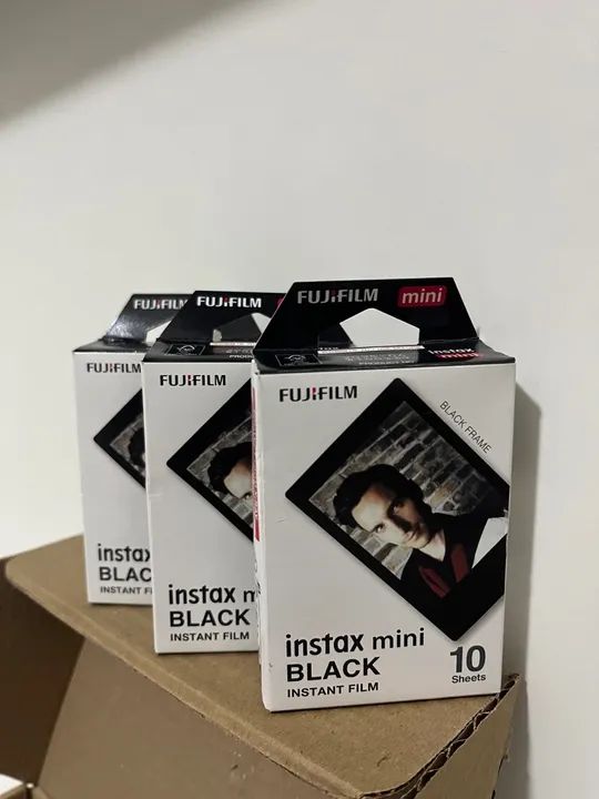 FILME INSTA MINI BLACK FOTO COLORIDA  - Foto 3