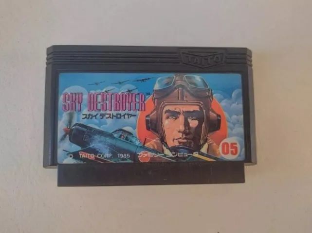 Sky Destroyer - Cartucho Original Japonês Para Nes 60 Pinos - Foto 2