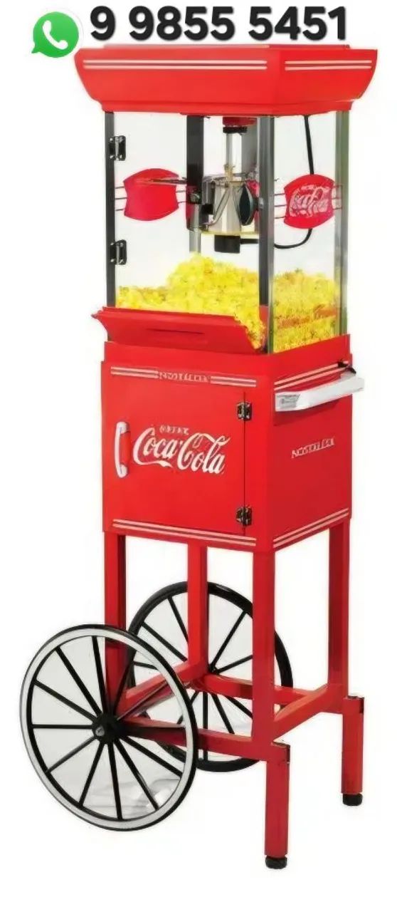 Carrinho de pipoca , novo sem uso