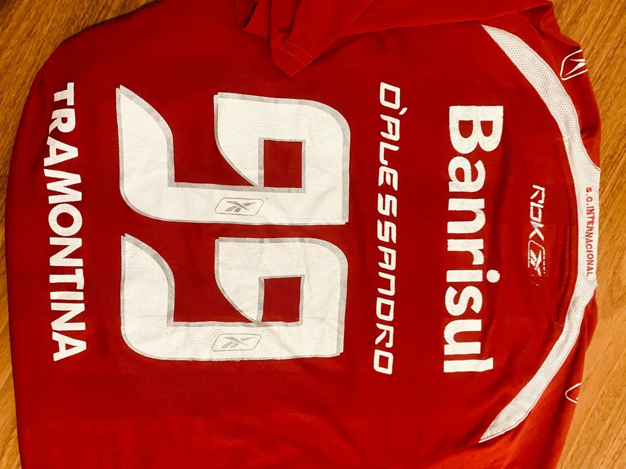 CAMISA SC INTERNACIONAL DALESSANDRO #99 ANO 2008