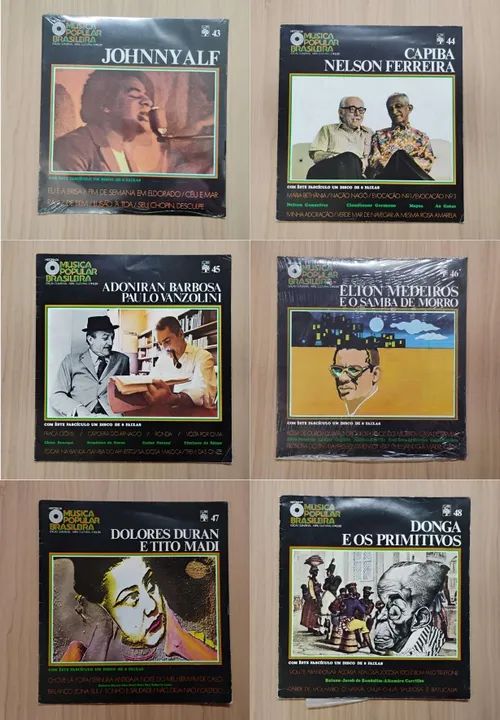 33 Vol Col. História da Música Brasileira Coleção Vinil LP - Foto 5