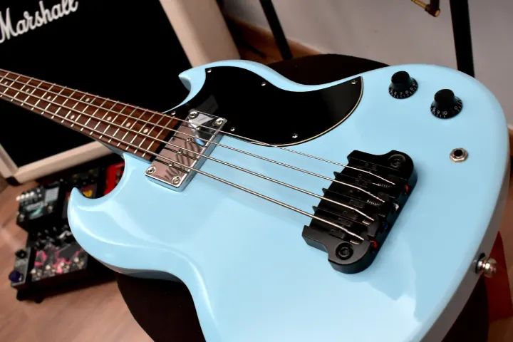 Baixo Epiphone Eb0 Short Scale - 2006 - Foto 4