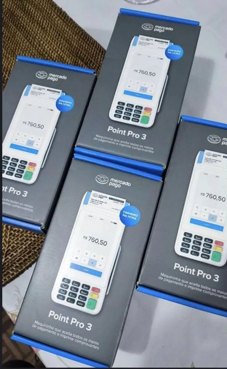 Máquina de cartão smart, doação. Maquina nova na caixa