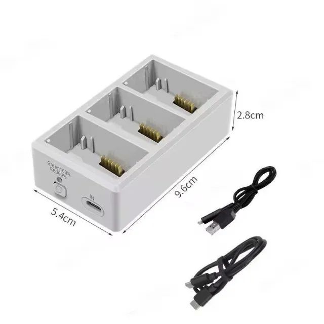 Carregador Hub de bateria Drone para DJI Mini 3 Mini 4 PRO - Foto 4