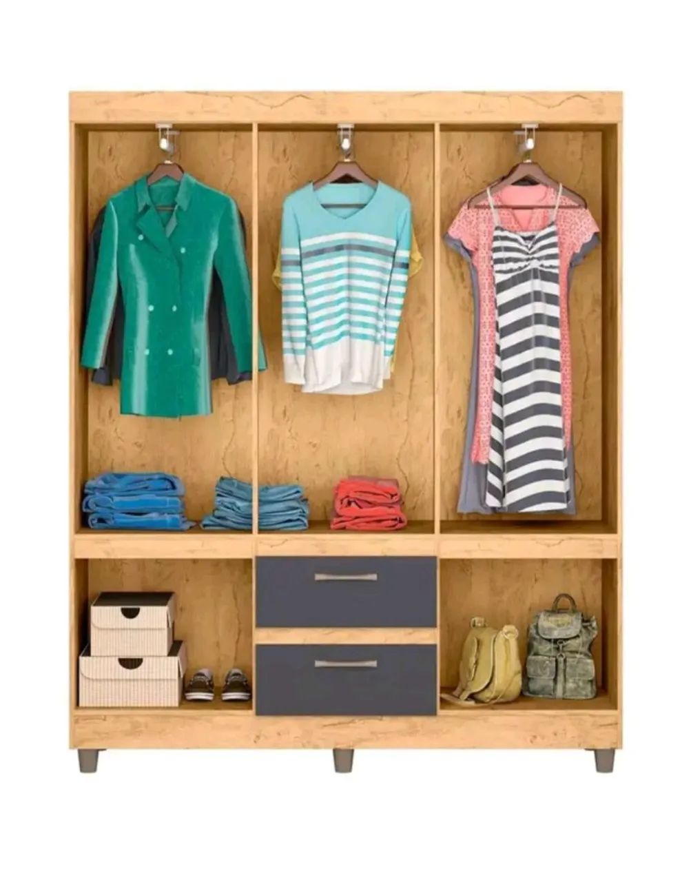 Guarda roupas ropeiro R$750 - Foto 3