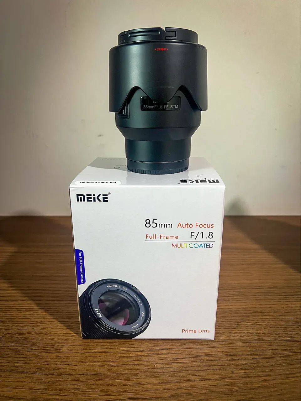 Lente Meike 85mm 1.8 E Mount Sony - Foto 3