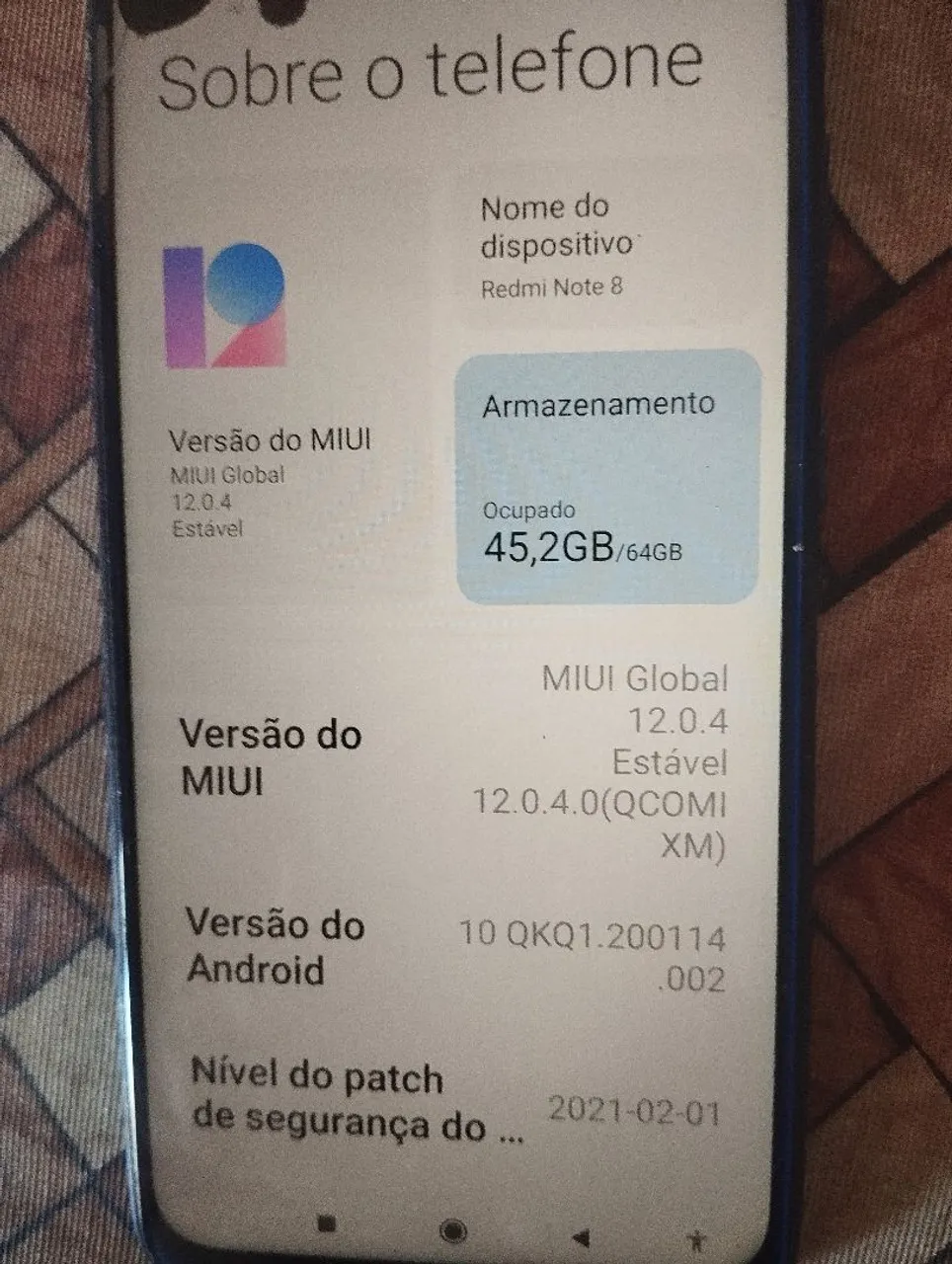 Redmi note 8 64 giga