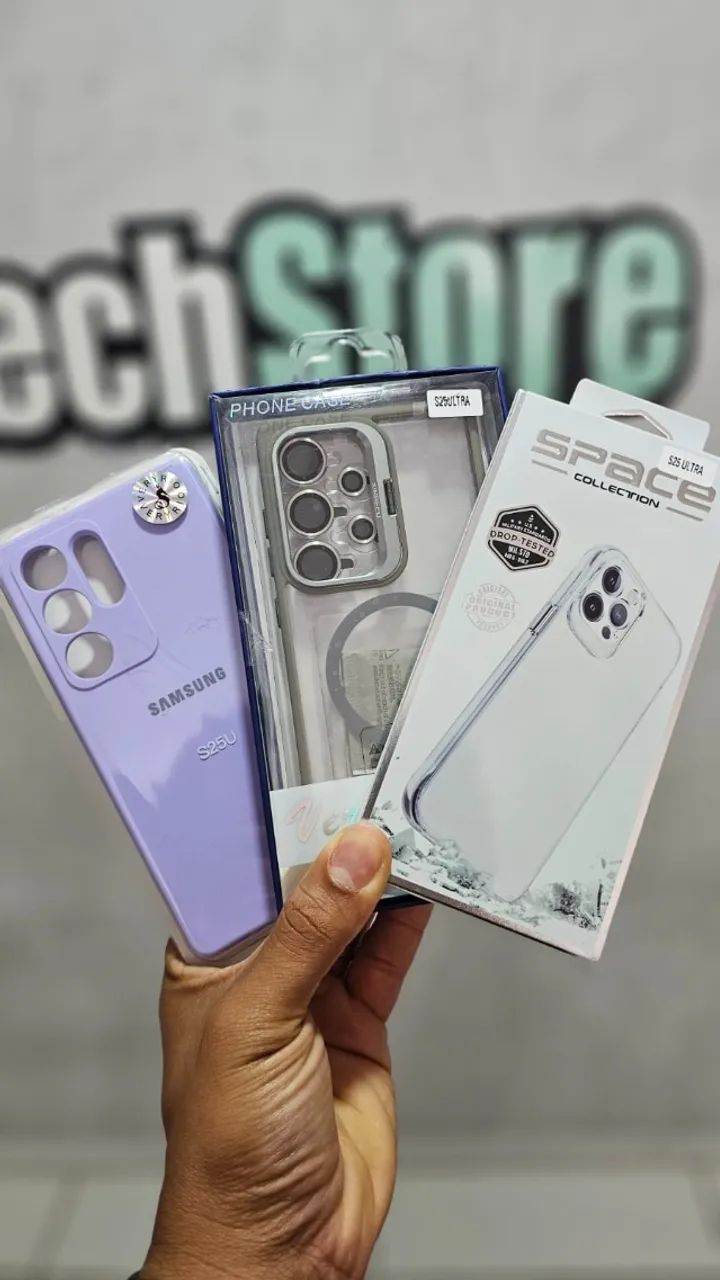 Capas Case variadas para Samsung Galaxy S25, S25+ e S25 Ultra - Foto 3
