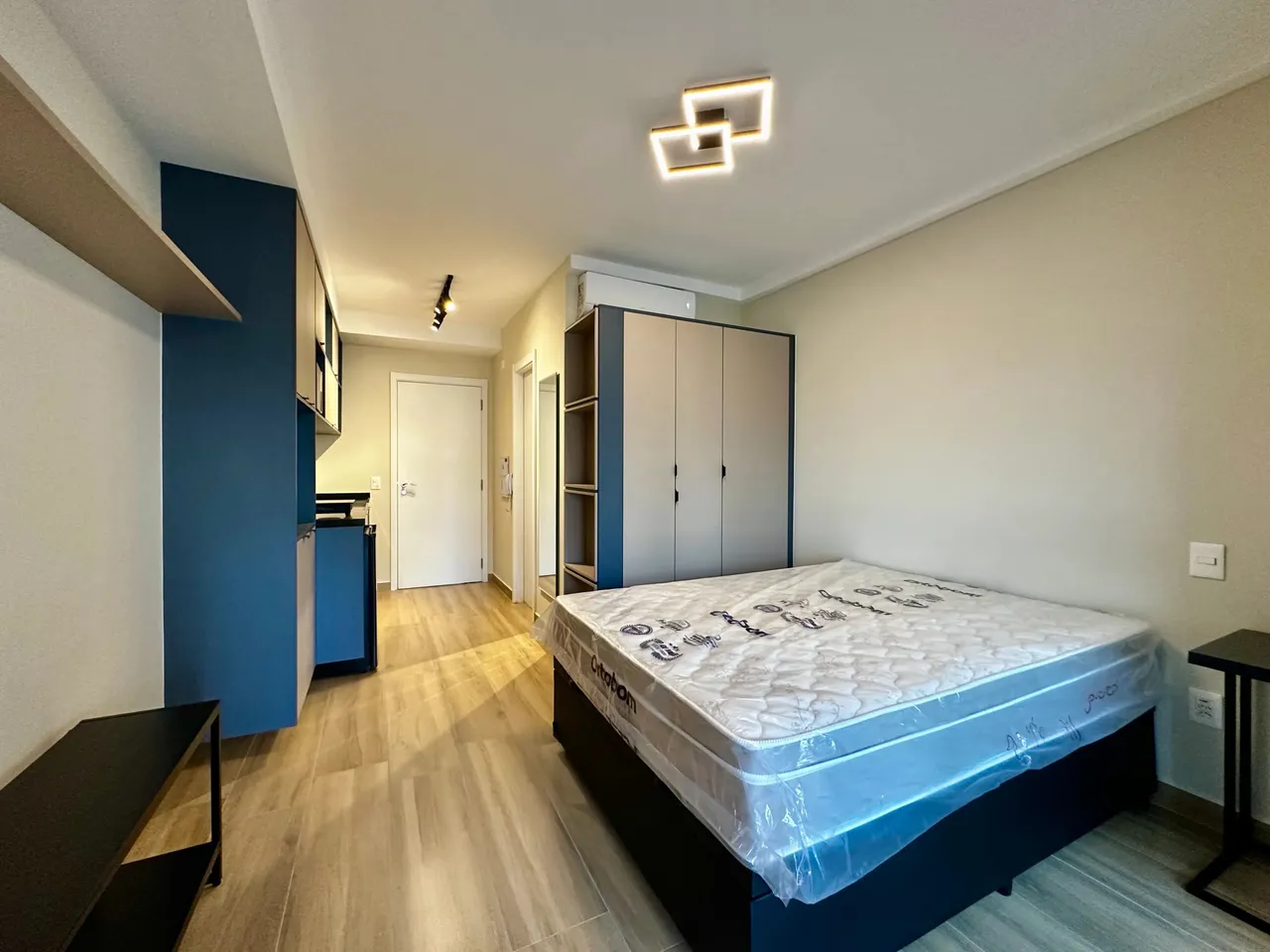 Apartamento studio mobiliado para alugar no Air Brooklin próx metrô, Berrini, Itaim Moema