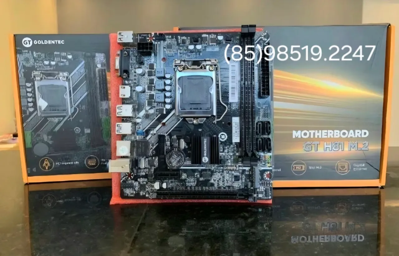 Placa mãe H81 1150 GARANTIA DE 1 ANO