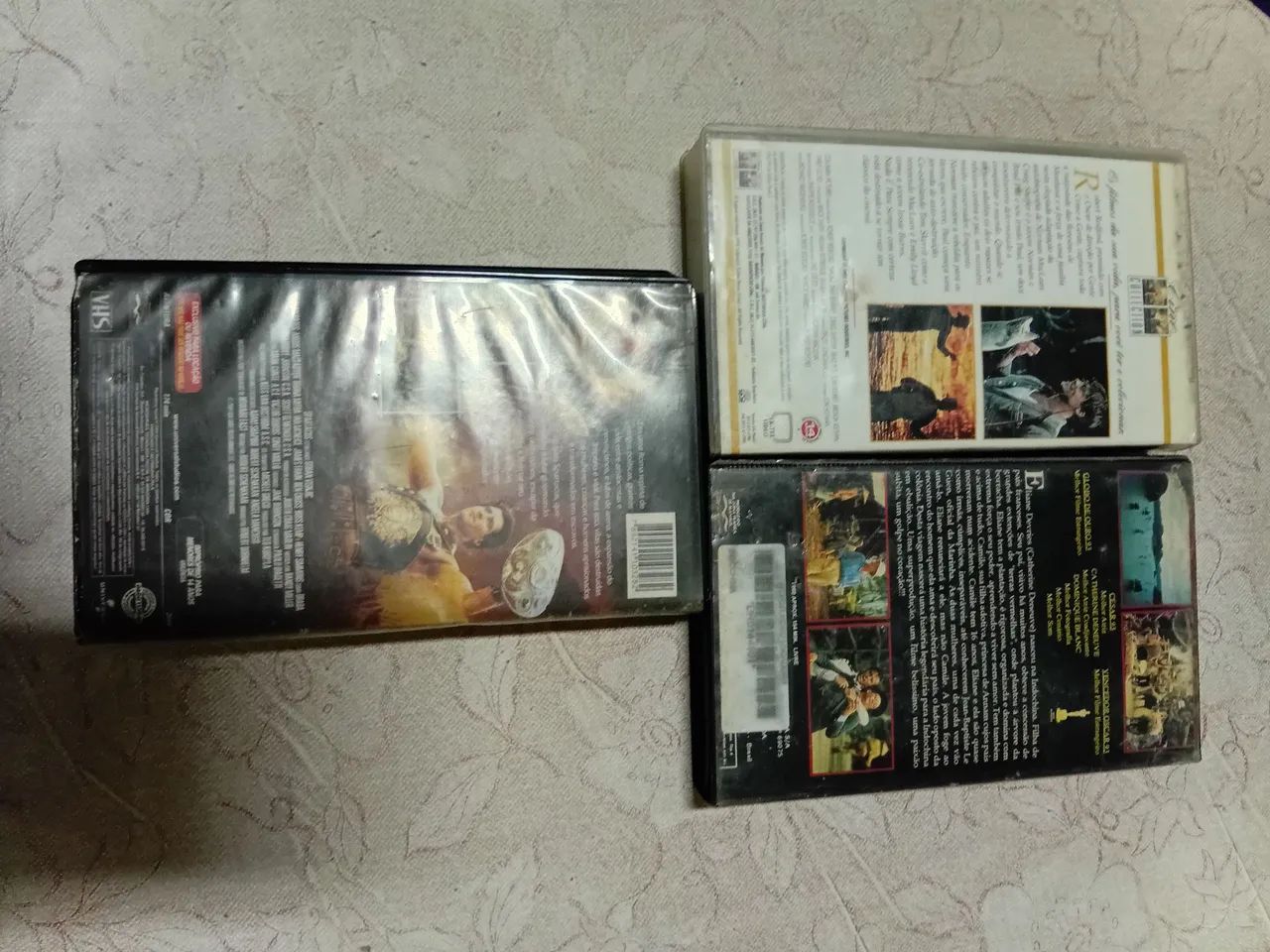 3 fitas vhs originais - Foto 4