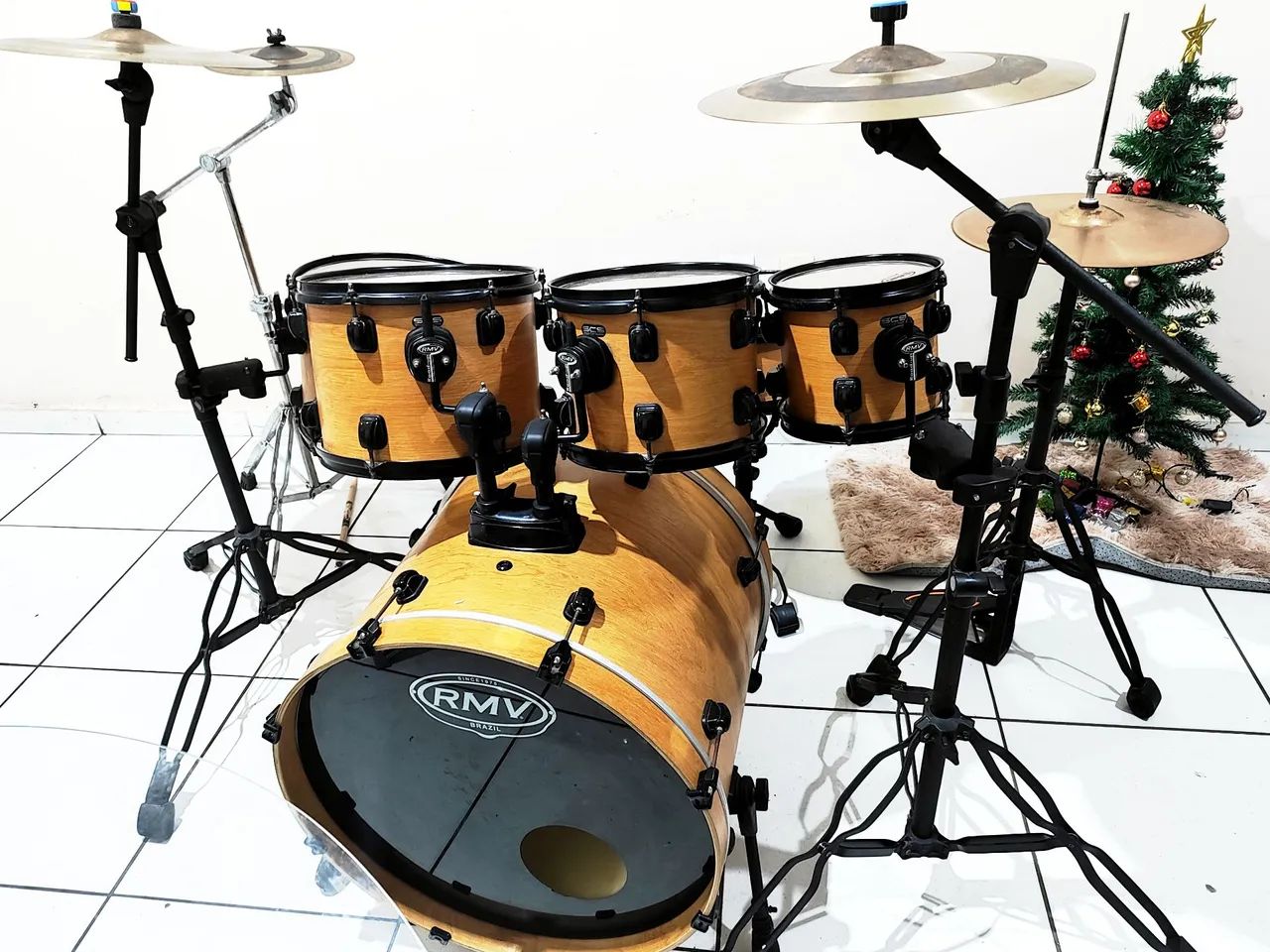 Bateria Acústica completa 