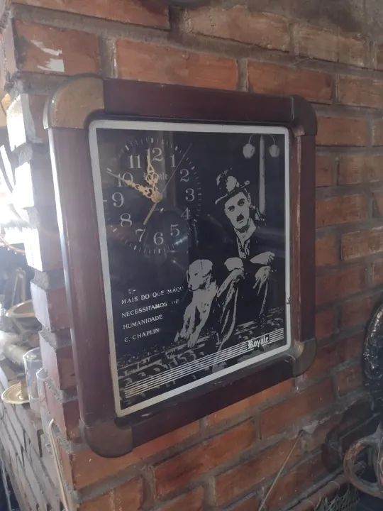 Relógio Royale de Parede C.Chaplin  - Foto 5