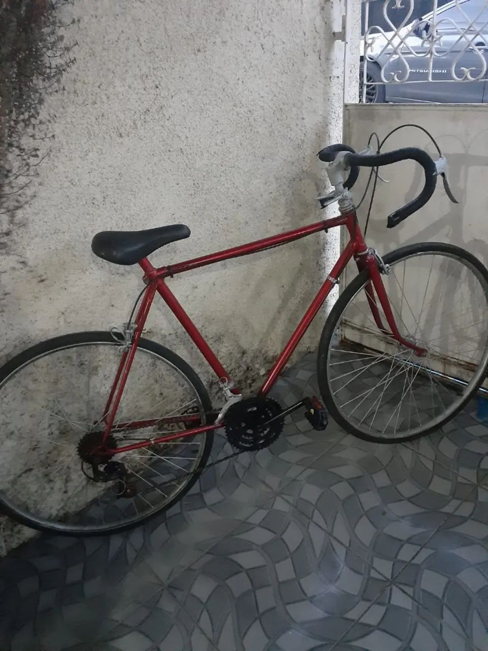 Bicicleta vermelha