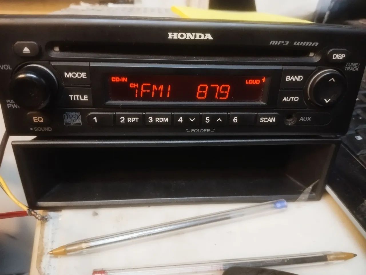 Rádio original Honda fit  - Foto 4