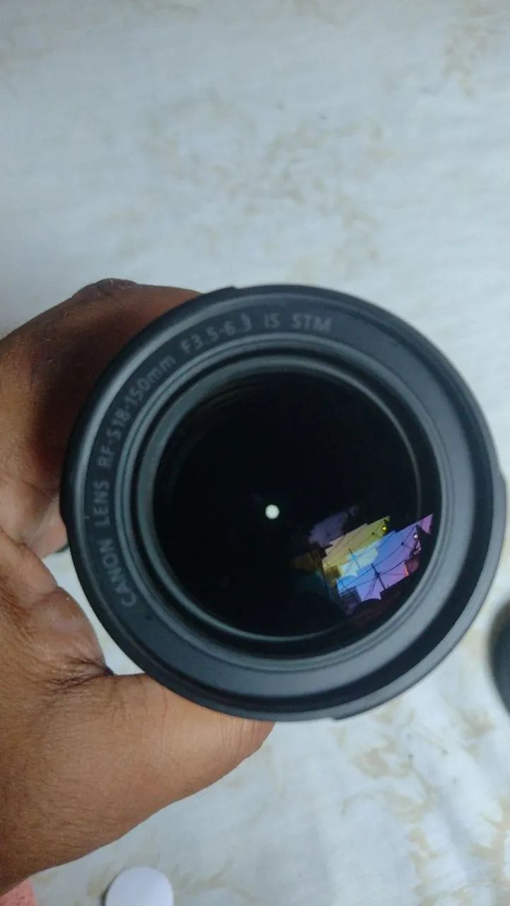 Lente Canon RF 18-150mm F3.5-6.3 IS STM - Usada apenas 3 vezes. - Foto 2