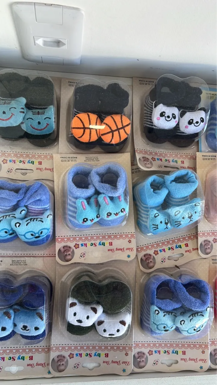 Meias pantufas diversas