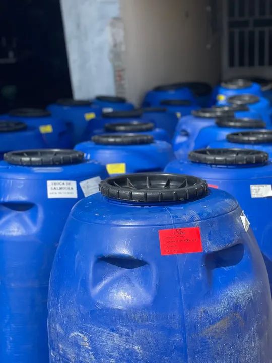 Tambores Bombonas Alimentício Limpos e Higienizados- 250 litros
