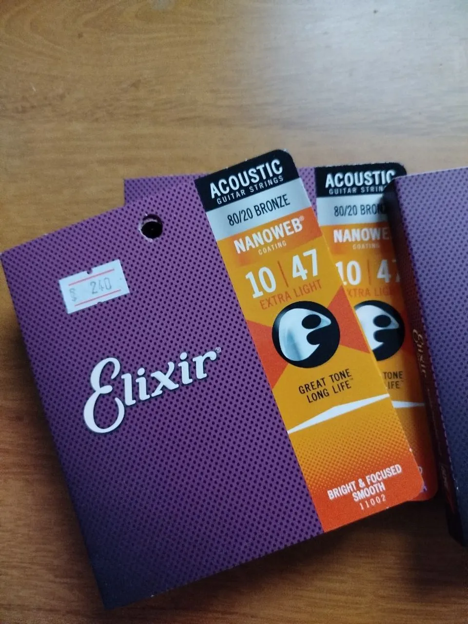 PAR DE ENCORDOAMENTO ELIXIR ORIGINAIS