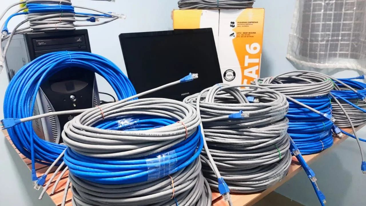 CABO DE REDE CAT6/CAT5E 100% COBRE 5M,10M,15M,20M,25M,30M,40M,50M,60M ORIGINAL  - Foto 2