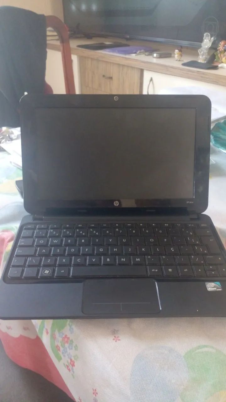 Netbook HP Mini com defeito