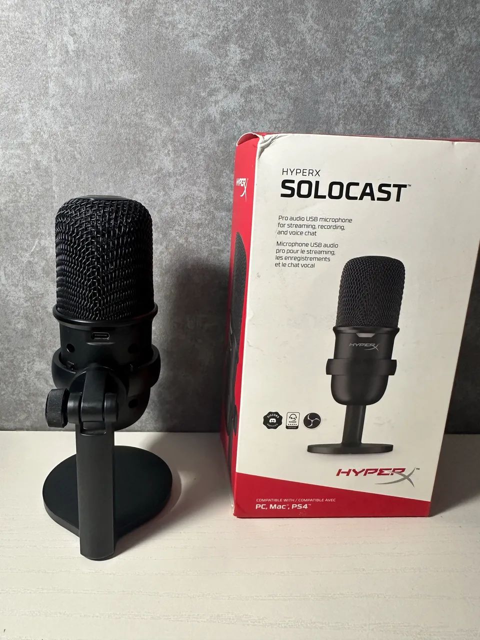 Microfone HyperX SoloCast64302951209475122