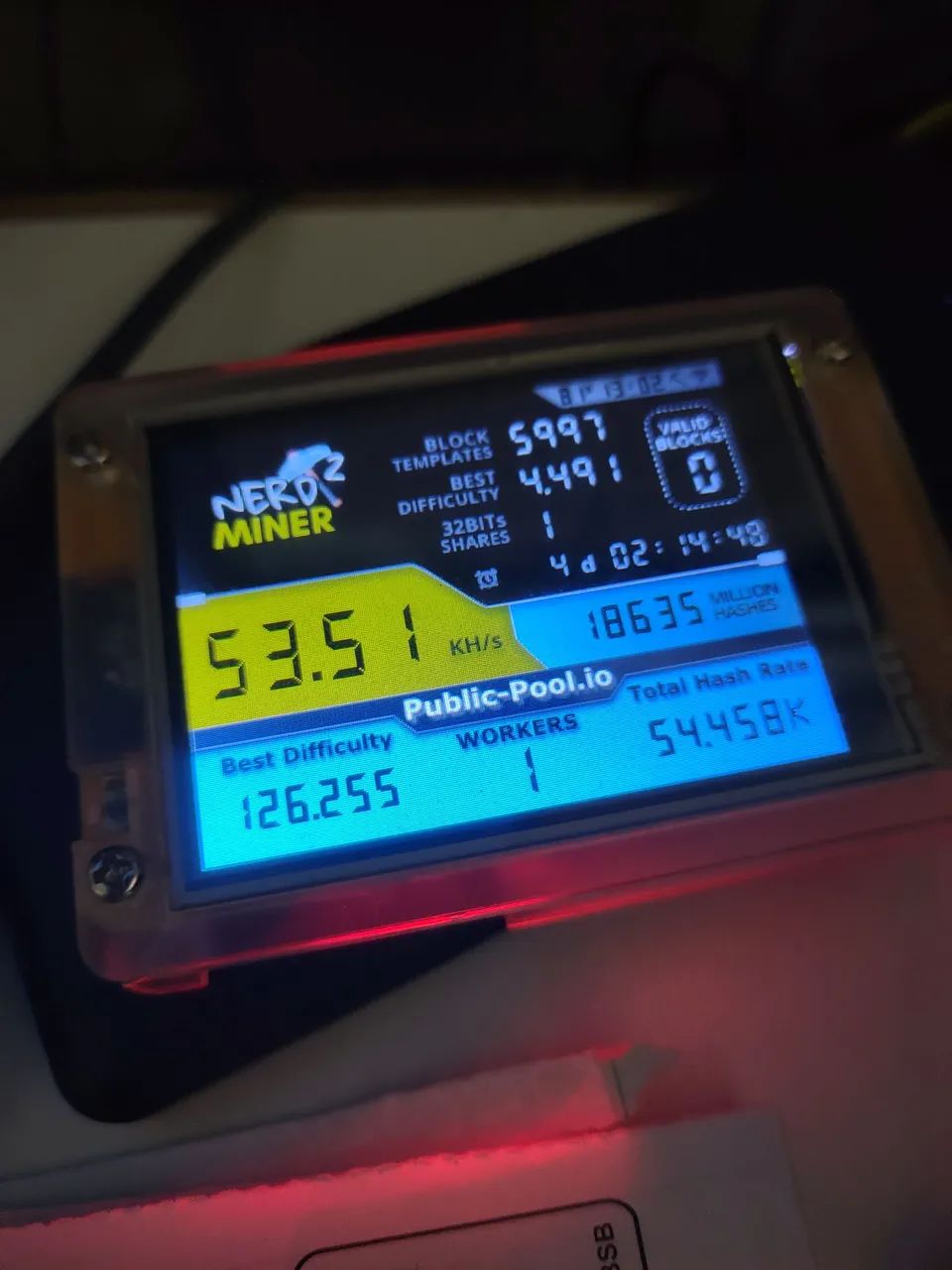 Nerd2 Miner - Monitor de Mineração - Foto 2