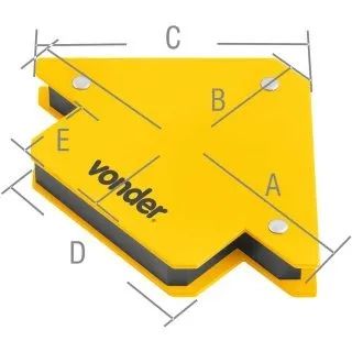 ESQUADRO MAGNETICO VONDER 10KG