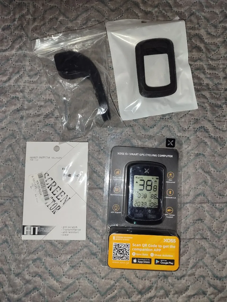 Ciclocomputador GPS XOSS G+ + Acessórios