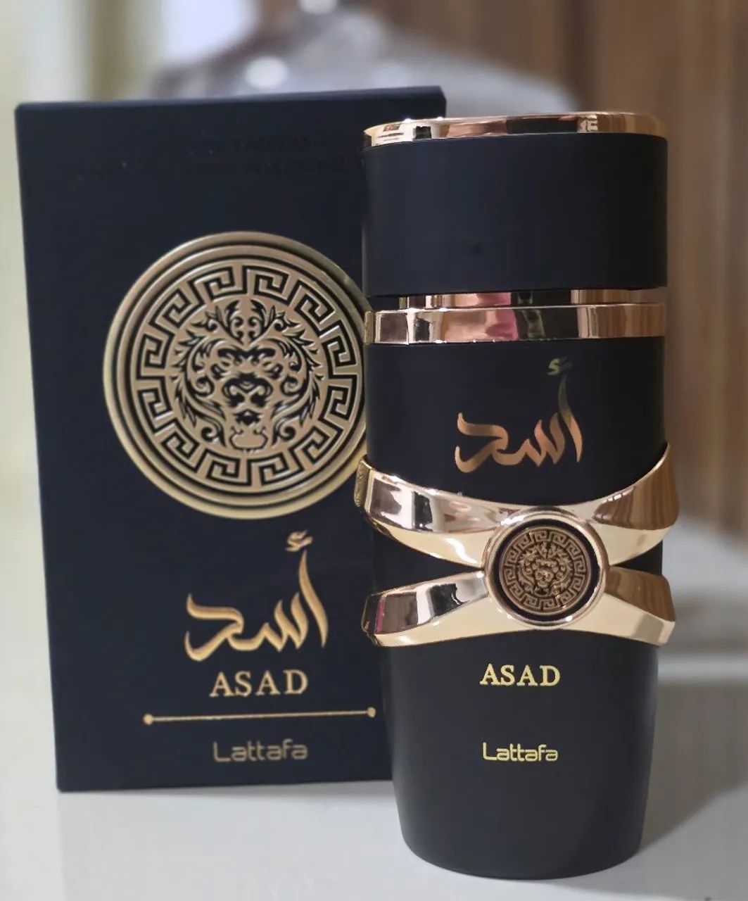 Perfume Asad Black  Eau de Parfum Masculino - Foto 2