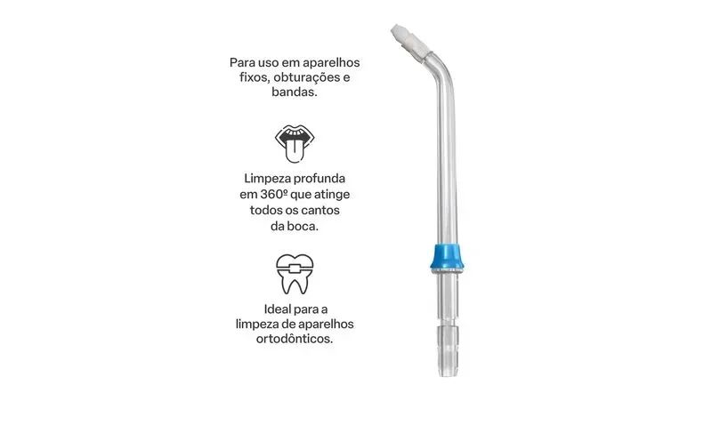 Irrigador Oral - Clearpik Portable -HC036OUT + 2 bicos - Foto 2