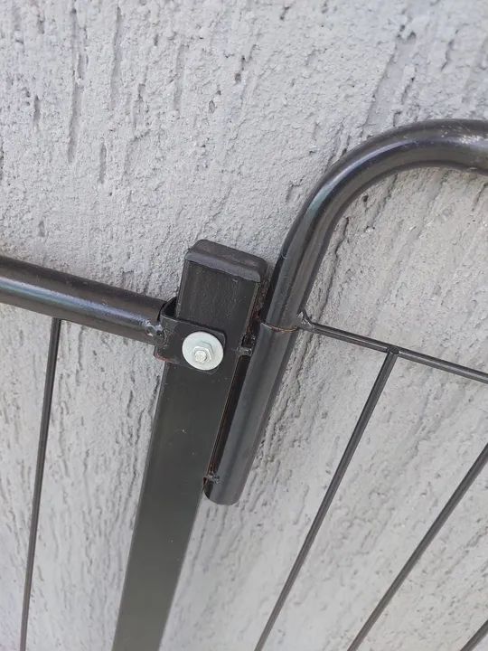 Portão de Segurança para Bebês ou pets com comprimento máximo 1,40m - Foto 3