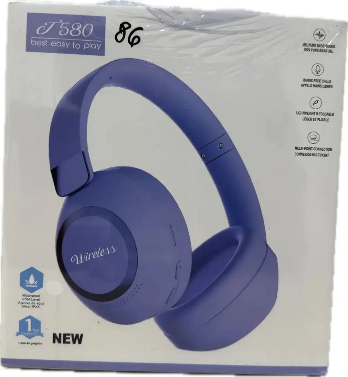 Fone de ouvido Bluetooth JBL T580 - Novo! - Foto 3
